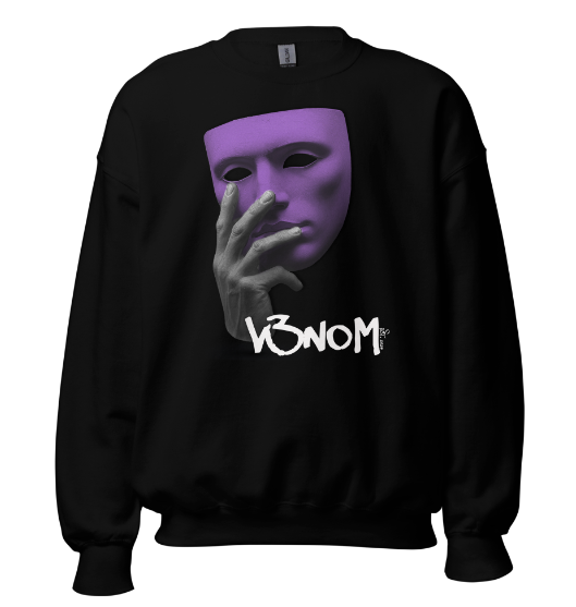 V3NOM "Mask Off" Crewneck Sweatshirt