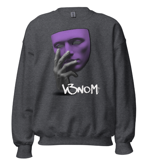 V3NOM "Mask Off" Crewneck Sweatshirt