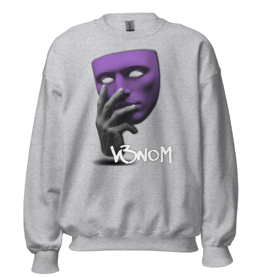 V3NOM "Mask Off" Crewneck Sweatshirt